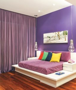 quarto colorido menina infanto juvenil