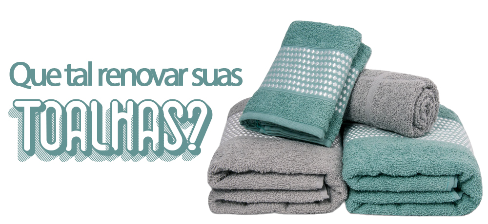 Linha Sofisticata: Conheça os Kit’s de toalhas da Atlântica!